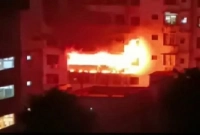  ১৩তলা আর্শিবাদ টাওয়ারে আগুন, ১৪ জনের মৃত্যু