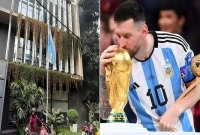 মেসিকে জামালপুরের সরিষাবাড়ীতে আনতে দাওয়াত দিয়ে চিঠি!