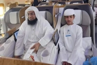 প্রথম স্থান অধিকার করে দেশে ফিরেছেন হাফেজ সালেহ আহমদ