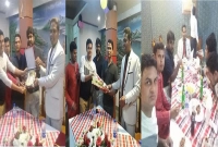 প্রফেসর ড. শেখ আব্দুর রহিমকে একতা সমাজ কল্যাণ যুব সংঘের পক্ষ থেকে সংবর্ধনা