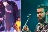 এবার মঞ্চে নোবেলের মাতলামি, জুতা-পানির বোতল ছুড়ে মারলেন দর্শকরা!