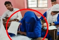 স্বামীকে দাফন করে এসএসসি পরীক্ষায় অংশ নিলেন নববধূ