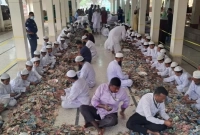 পাগলা মসজিদের দানবাক্সে মিলল ১৯ বস্তা টাকা