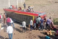 ভয়াবহ সড়ক দুর্ঘটনা, ২২ জনের মৃত্যু