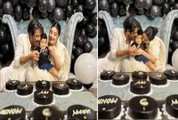 'আজ রাজ্যের নয় মাস পূর্ণ হলো, আলহামদুলিল্লাহ, শুভ নয় মাস বাপজান'