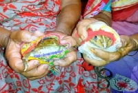 বৃষ্টির আশায় ব্যাঙের বিয়ে, নিমন্ত্রণ করে খাওয়ানো হয় অতিথিদের বৃষ্টির আশায় ব্যাঙের বিয়ে, নিমন্ত্রণ করে খাওয়ানো হয় অতিথিদের