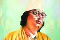 কাজী নজরুল ইসলাম কোন ছবিতে অভিনয় করেছিলেন?