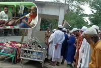 মাত্র ৪ ঘণ্টার ব্যবধানে বাবা-ছেলের মৃত্যু, জানাজাও একসঙ্গে