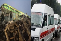 দুর্ঘটনাস্থলে অন্তত ২০০টি অ্যাম্বুলেন্স পাঠানো হয়েছে