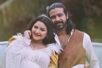 আবারও হাসিমুখে একসঙ্গে দেখা গেল পরীমণি-রাজকে