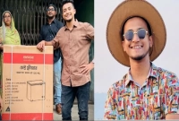 এবার বৃদ্ধাশ্রমে ফ্রিজ উপহার দিলেন গায়ক তাসরিফ খান
