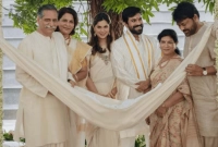 মেয়ের অভিনব নাম রাখলেন রাম চরণ