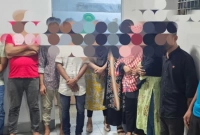 হোটেলে অসামাজিক কাজে লিপ্ত ১৯ যুবক-যুবতী আটক