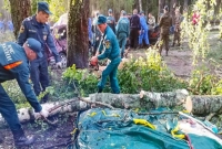 তীব্র ঝড়ে ৯ জনের মৃত্যু