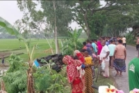 নিয়ন্ত্রণ হারিয়ে খাদে যাত্রীবাহী বাস 