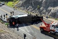  ভয়াবহ সড়ক দুর্ঘটনায় যাত্রীবাহী বাস, ৫২ জনের মৃত্যু