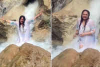 শ্রীলেখার স্নানের ভিডিও ভাইরাল!