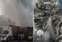 আতশবাজির দোকানে ভয়াবহ অগ্নিকাণ্ড, ১২ জনের মৃত্যু