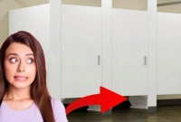 জানেন শপিংমলের টয়লেটে নিচের অংশটা খোলা থাকে কেন?
