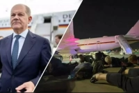 বিমান থেকে বের করা হলো জার্মান চ্যান্সেলরকে, মাটিতে শুয়ে পড়লেন স্টাফরা!