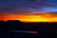 হঠাৎ আকাশে অদ্ভুত রঙ! যা জানা গেল 