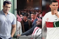 সালমানকে কোনোরকম পাত্তাই দিল না রোনালদো!