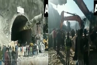 ভারতে ভেঙে পড়েছে টানেল, আটকা অন্তত ৩৬