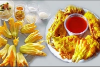 মুখরোচক কুমড়া ফুলের বড়া বানানোর রেসিপি