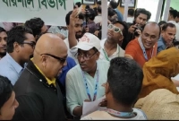 বরিশাল-৩ আসন থেকে মনোনয়ন ফরম সংগ্রহ করলেন চিত্রনায়ক রুবেল