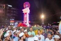 ফেনীতে আল্লাহু ও মোহাম্মদ সা: নামে ইসলামিক ভাস্কর্যের উদ্বোধন 