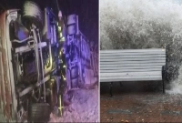 ঝড়ের তাণ্ডবে ৪ জনের মৃত্যু, ১৯ লাখ মানুষ বিদ্যুৎবিচ্ছিন্ন