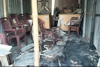  নাটোরে আওয়ামী লীগ কার্যালয়ে আগুন