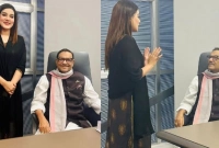 ওবায়দুল কাদেরের সঙ্গে দেখা করে যা বললেন মাহিয়া মাহি