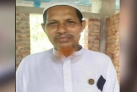  এক সহকারী প্রিজাইডিং কর্মকর্তার মৃত্যু