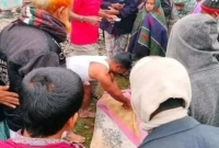 নামাজ পড়ে বাড়ি ফেরার পথে ট্রেনে কাটা পড়ে মৃত্যু