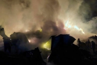 ভয়াবহ আগুন, ছড়িয়ে পড়ে মুহুর্তের মধ্যে!