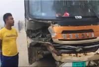 বাসচাপায় মা‌-ছেলের মর্মান্তিক মৃত্যু