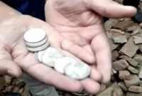 রাস্তাজুড়েছড়িয়ে-ছিটিয়ে আছে কয়েন, তুলতে লোকজনের হুড়োহুড়ি!