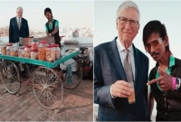 বিশ্বের শীর্ষ ধনী বিল গেটসের সঙ্গে যা করে আলোচনায় ‘ডলি চা-ওয়ালা’!