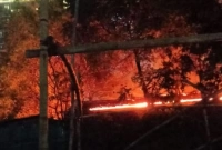 জয়বাংলা কনসার্টের পাশে আগুন, পুরো এলাকায় আতঙ্ক