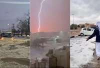 দেশজুড়ে অরেঞ্জ অ্যালার্ট জারি, বিপর্যস্ত সংযুক্ত আরব আমিরাত