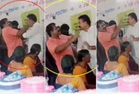 ভোটারকে থাপ্পড় মারায় এমপির গালে পাল্টা থাপ্পড় ভোটারের!