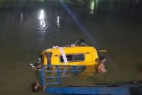 নিয়ন্ত্রণ হারিয়ে পুকুরে, দুই জনের মৃত্যু