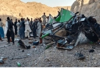 খাদে গিয়ে পড়ল যাত্রীবাহী বাস, ২৮ জনের মৃত্যু