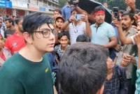 সংহতি জানাতে এসে তোপের মুখে পালিয়ে বাঁচলেন রাফসান