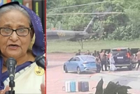 তড়িঘড়ি ভারতের কাছে আশ্রয় চান হাসিনা, জানান অল্প সময় থাকবেন