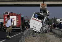  বাস দুর্ঘটনায় ৯ জনের মৃত্যু 