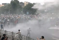 পশ্চিমবঙ্গে মমতার পদত্যাগের এক দফা দাবিতে সচিবালয় ঘেরাও ছাত্রসমাজের, চলছে ব্যাপক সংঘর্ষ