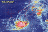 গভীর নিম্নচাপটি শক্তিশালী ঘূর্ণিঝড়ে রূপ নিতে পারে