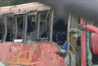 উল্টে গেল যাত্রীবাহী বাস, শিশুসহ ৭ জনের মৃত্যু, হাসপাতালে ৩৭